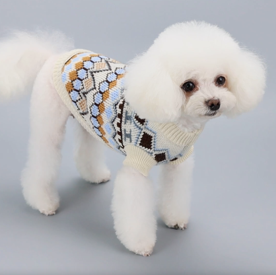 Mutt Turtleneck Dog Knit Sweater Dog Sweater Soho Paws