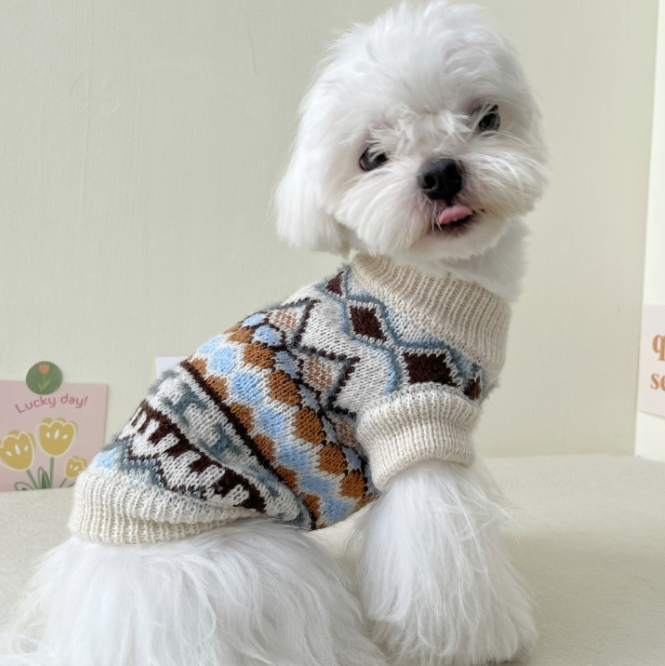 Mutt Turtleneck Dog Knit Sweater Dog Sweater Soho Paws