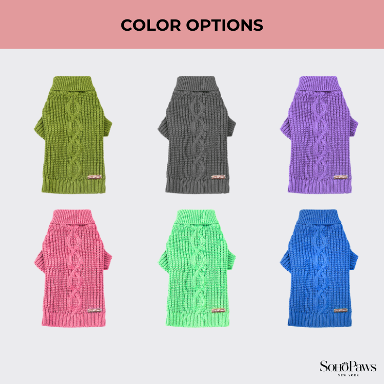 Cat Turtleneck Sweater