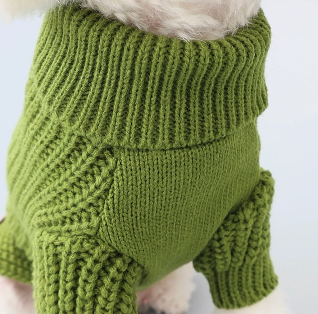 Cat Turtleneck Sweater