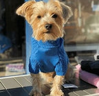 Mutt Turtleneck Sweater - Blue Long